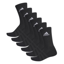 adidas Sportsocken Crew Cushion schwarz - 6 Paar